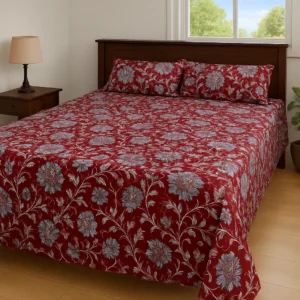 Red floral